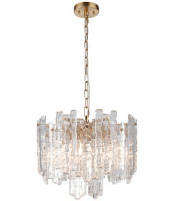 RIVIERA 5 LIGHT PENDANT GOLD